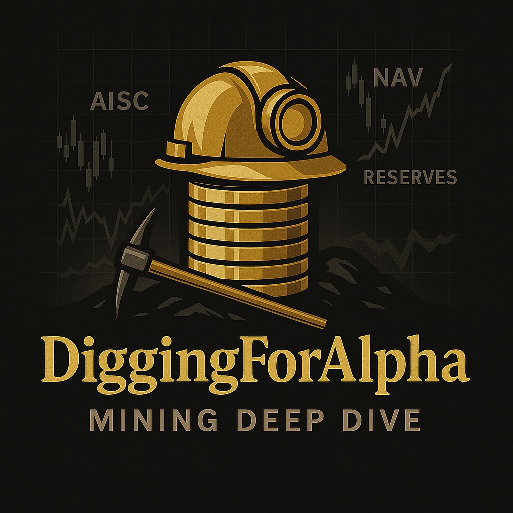 Digging For Alpha Logo